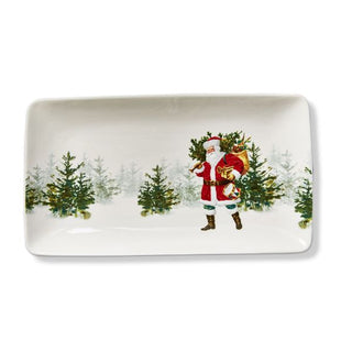 Santa Christmas Platter