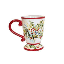 Chistmas Floral Coffee Mug