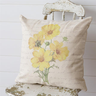 Pillow - Yellow Flowers