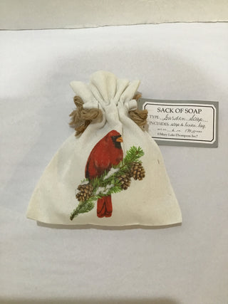 Cardinal Soap Sack