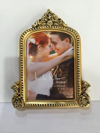 5x7 Gold Arched Picture Frame