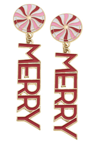 Merry Peppermint Earrings