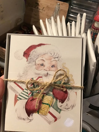 Santa Boxed Cards