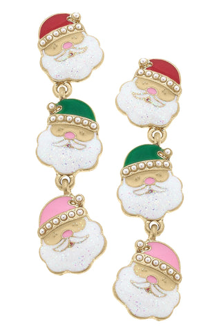 Santa Earrings