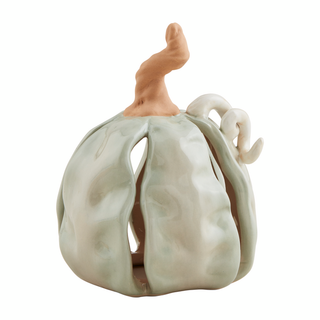 Small Ceramic Pumpkin Sitter