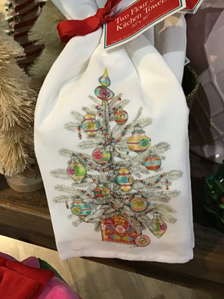 Christmas Tree Towel Set