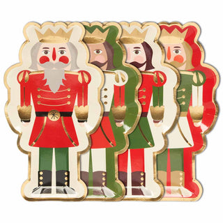 Nutcracker Christmas Die Cut Plate