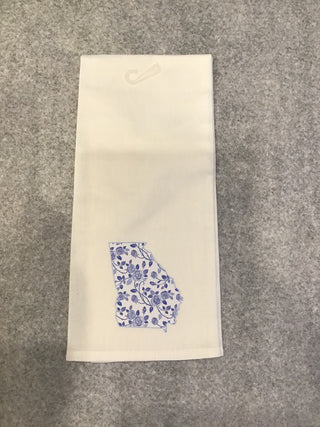 Printed Floral Georgia Hand Towel