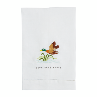 Mallard Duck Embroidered Towel