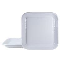 White Square Plate