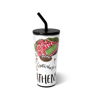 Swig Saturdays in Athens Straw Tumbler 32oz