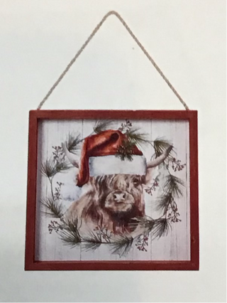 Small Merry Moo Cow Frame