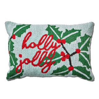 Holly Berry Lumbar Pillow