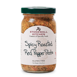 Spicy Roasted Red Pepper Pesto 8oz