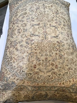 Antique Rug Slub Lumbar Pillow
