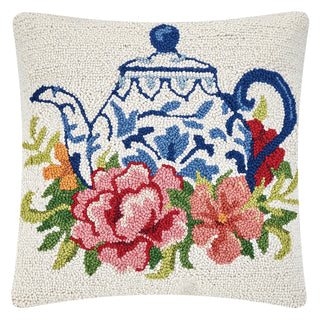 Floral Teapot Pillow