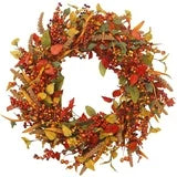 Fall Leaf Berry Wreath