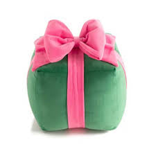 Green Giftbox Pillow Medium