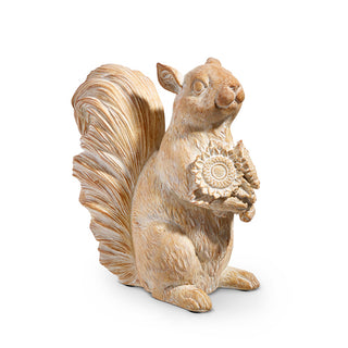 7.5” Whitewash Squirrel