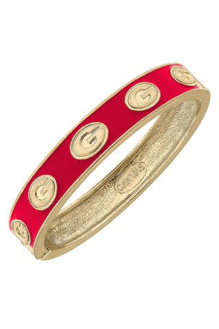 Georgia Bangle Bracelet Red