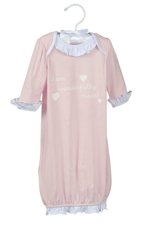 Pink Sack Gown New Born