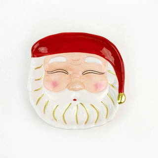 Red Santa Plate