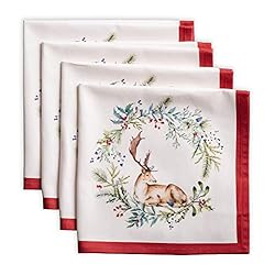 HOLLY TIME SET OF 4 NAPKINS