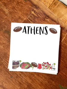 Chunky Note Pad -Athens