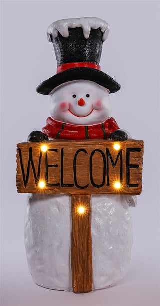 Welcome Snowman Glow