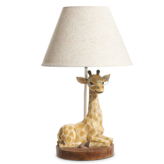 18” Giraffe with Glasses Lamp