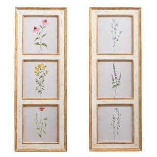 38” Botanical Floral Framed Wall Art