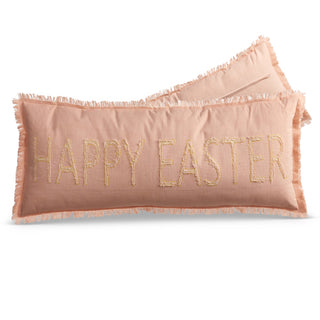 34" PINK HAPPY EASTER PILLOW
