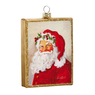 Classic Santa DBL Sided Orn