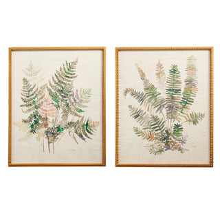 28" FERN FRAMED WALL ART