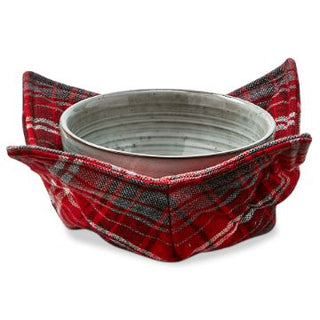 Some Like It Hot Plaid Bowl Cozy