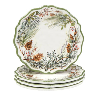 Winter Forest Canapé Plates