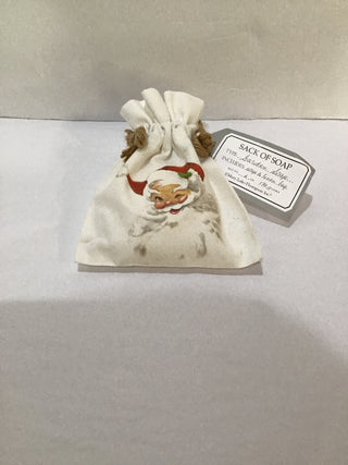 Santa Soap Sack