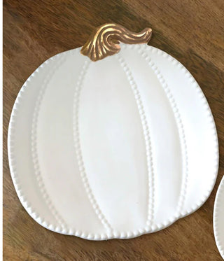 White Pumpkin Platter