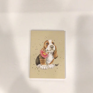 'Just for You' Basset Hound  Notebook