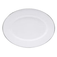 White Oval Platter