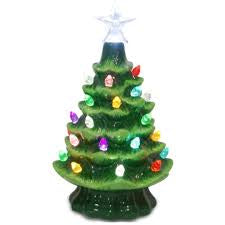 Small Light up Ceramic Tree