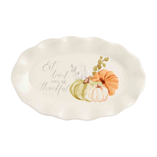 Mudpie Eat Sentiment Plate