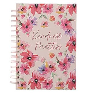 Inspirational Spiral Journal Notebook for Women Kindness Matters