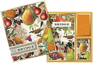 Michel Design Works Bridge Cards Gift Set, Golden Pear