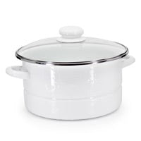 White 6 qt Stock Pot