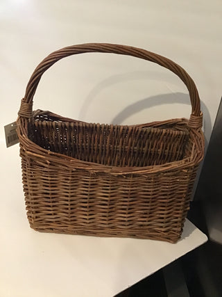 Wicker Magazine Basket