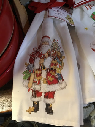 Candy Santa Towel Set