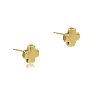 Signature Cross Gold Stud- Gold