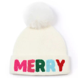 Ivory Merry Beanie