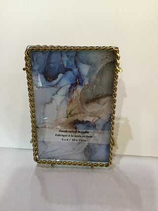 4x6 Gold Twisted Picture Frame